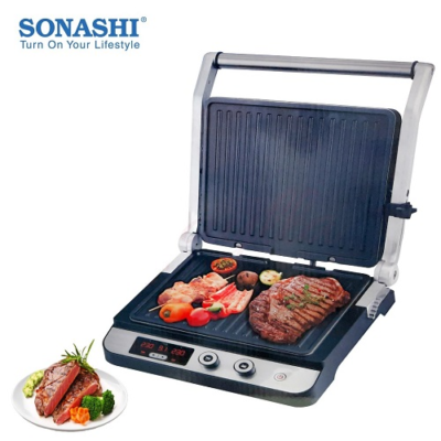 Grill À viande et barbecue Électrique 2000w SONASHI- SGT-860N