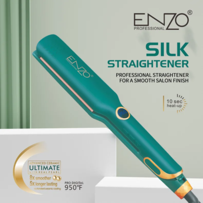 ENZO – lisseur de cheveux avec revêtement en céramique humide et sec, produits de marque privée, écran LCD