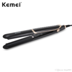 Kemei KM-2219 Électrique En Céramique Infrarouge Lisseur Cheveux Fer À Lisser Fer Plat Curling Thermostatique Revêtement Styling Outil
