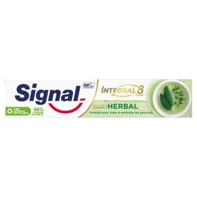 Dentifrice Integral 8 Nature Elements Herbal Soin Gencives
