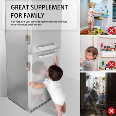 Système de Verrouillage Automatique pour Réfrigérateur et Congélateur