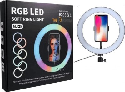 RGB LED SOFT RING LIGHT MJ38