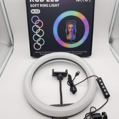 RGB LED SOFT RING LIGHT MJ33