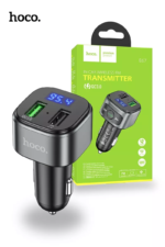 CHARGEUR DE VOITURE AVEC EMETEUR FM SANS FIL HOCO E67