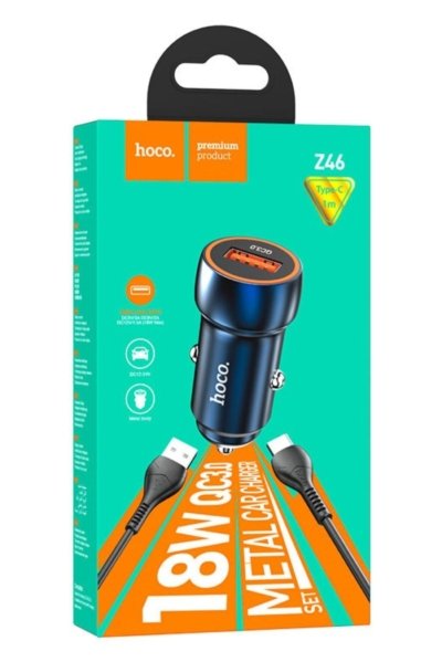 CAR CHARGING TYPE-C HOCO Z46 CAR CHARGING TYPE-C HOCO Z46