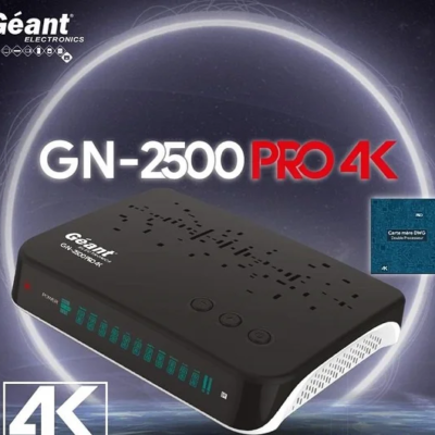 RECEPTEUR SATELLITE GEANT GN-2500 PRO 4K