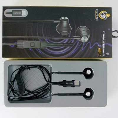 STEREO HEADPHONES BIG FORCE E001