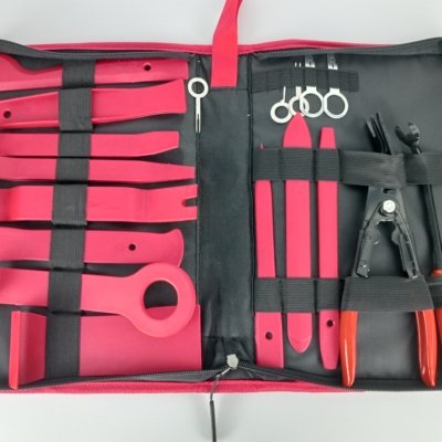 WAW BRICO 45 OUTILS DEMONTAGE GARNITURE AUTORADIO 19 PCS GS OPTIMUS