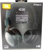 JBL KD20 Casque sans fil pliable de haute qualité avec micro