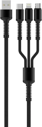 Ldnio Câble SY-03 pour Android Micro USB et USB C Charge Rapide – Image 2