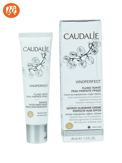 Caudalie Fluide Teinté Peau Parfaite FPS 20 – Vinoperfect