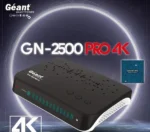 RECEPTEUR SATELLITE GEANT GN-2500 PRO 4K