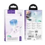 PRETTY AND MINI TRAVEL CHARGER SET TYPE C TO TYPE C HOCO C101A