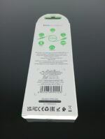 Hoco UPA25 Audio Conversion Cable Transparent Discovery Edition Lightning to 3.5mm 1m Black – Image 4