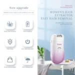 Kemei LCD Électrique Pincettes Sec Humide KM-908B Femmes – Image 2