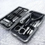 Kit de manucure professionnel en acier inoxydable, coupe-ongles incarnés, outils de pédicure, 18 en 1 – Image 5