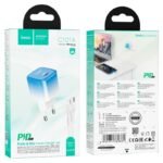 PRETTY AND MINI TRAVEL CHARGER SET TYPE C TO IP HOCO C101A