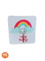 Stylish Adhesive Wall Hooks 5PCS