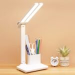 LED Double-head Desk Lamp USB Charging Eye Protection