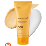 Medicube Kojic Acid Turmeric Toning Cleanser 100 – Nettoyant Éclaircissant & Unifiant