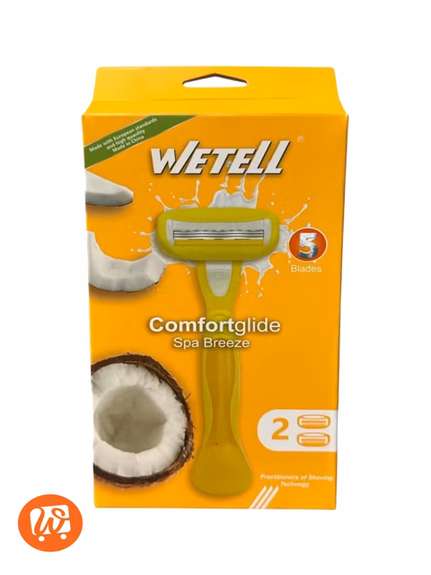 WETELL Comfortglide Spa Breeze Rasoir Femme 2 Lames